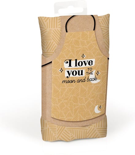 Keukenschort I Love you  Cadeautip !!
