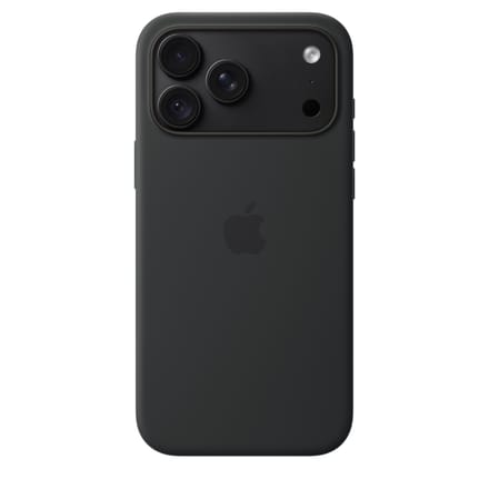 Apple Siliconenhoesje met MagSafe - Geschikt voor iPhone 18 Pro Max - Zwart