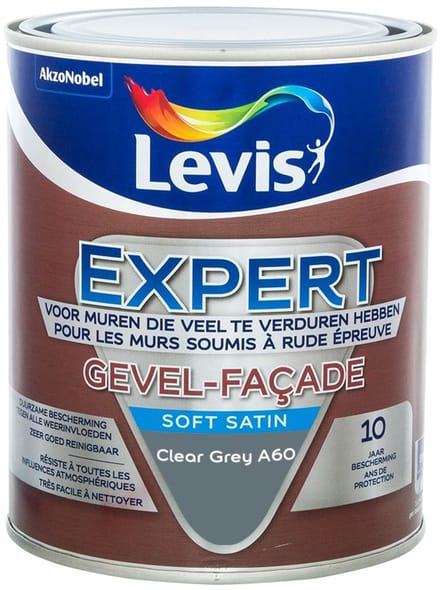 Levis - Expert Gevel Mix - Clear Grey A60 - Mengverf - 1 L