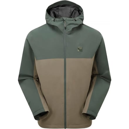 Heren Lichtgewicht Waterdichte Wand jacket met Capuchon Halve Rits Regenjas