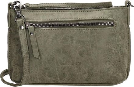 Enrico Benetti Schoudertasje/Clutch Zoë Olijf