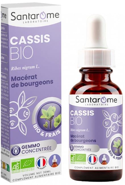 Santarome Biologische Zwarte Bes 30 ml