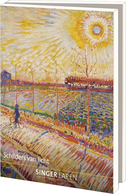 Kaartenmapje met env, groot: Schilders van licht, Singer Laren