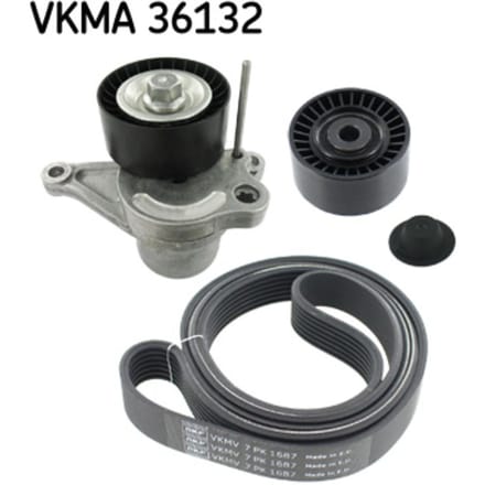 Poly V-riemset (met poelies) SKF VKMA 36132