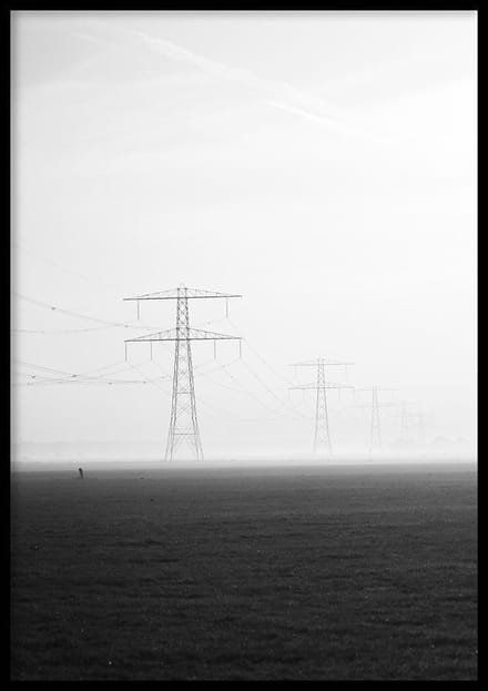 Poster – Mens en natuur - 70x100cm