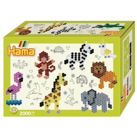 Hama Small World Gift Box Zoo Animals Strijkkralen & -parels