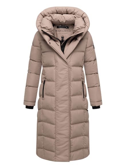 Navahoo dames gewatteerde mantel Engelsfeder XIV – warm, stijlvol & praktisch