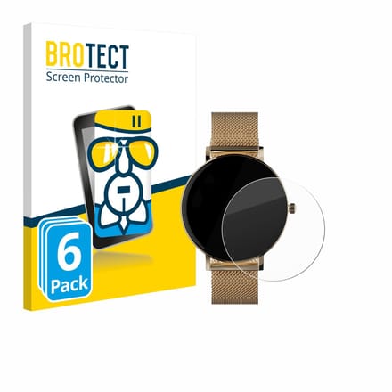 Screenprotector 6 Stuks voor ZenWatch Venice Pro Beschermglas transparant