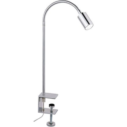 Busch LED klemlamp Karen met schakelaar