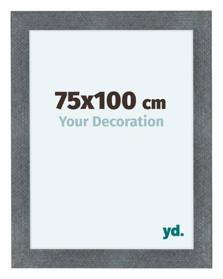 Your Decoration - Fotolijst 75x100 cm - MDF - IJzer Geveegd - Como