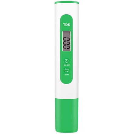 Stylo de test d'eau multifonctionnel TDS, outil de test de qualité de l'eau domestique, dureté de l'eau Portable vert
