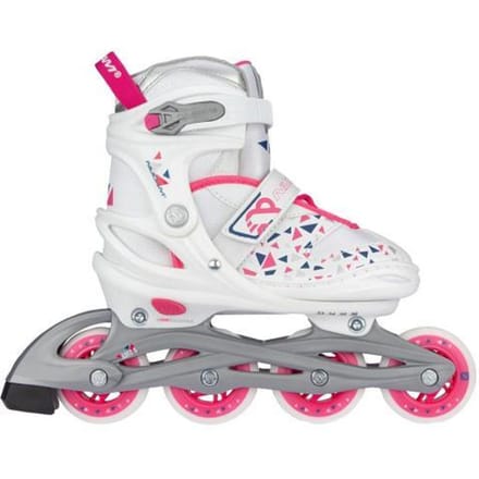 Nijdam Inlineskates Semi Softboot White Wedge maat 37-40 Skates/Skeelers