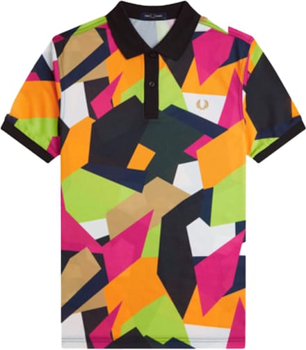 Fred Perry On Court Printed FP Shirt