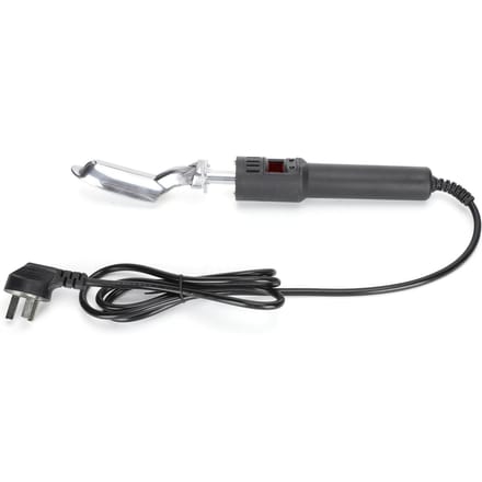 Draagbaar Mini Elektrisch Strijkijzer Instelbare Temperatuur Rimpelverwijdering voor Schoenen Leer Ambacht gray