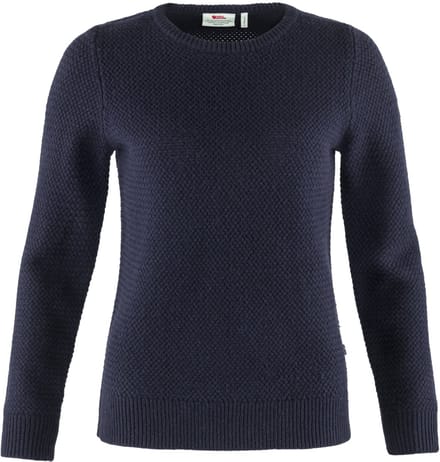 Fjallraven Övik Structure Sweater W Dames Outdoortrui - Maat XL