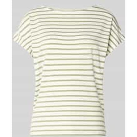 s.Oliver - female - Soepel vallend jersey shirt met schouders