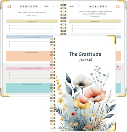 Dankbaarheidsdagboek - Dagboek voor Positiviteit en Zelfreflectie
