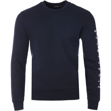 Napapijri Badas Crew Neck Sweatshirt - Blauw Marine
