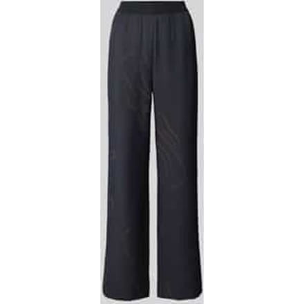 Broek van viscosemix met elastische band, model 'Cevil nature'