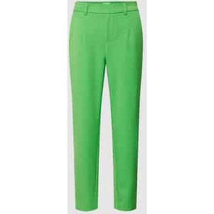 Slim fit stoffen broek met steekzakken, model 'Lisa'