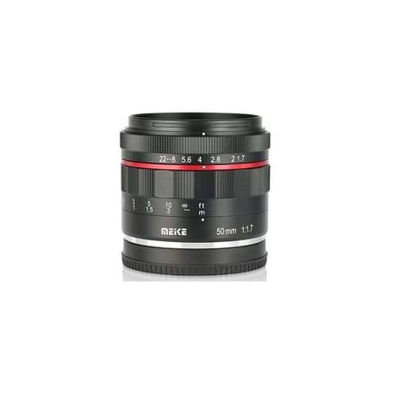 Meike 50mm f/1.7  Sony E-bevestiging
