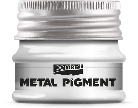 Pentart Metal Pigment Sparkling Zilver 8gr