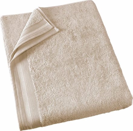 4 stuks De Witte Lietaer Douchehanddoek Contessa 100x150cm kleur SAND