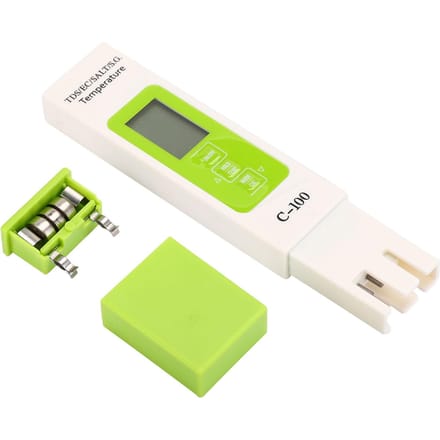 C-100 5-in-1 Zoutgehalte TDS EC Zeewater Tester Multifunctionele Waterkwaliteitstester met Achtergrondverlichting