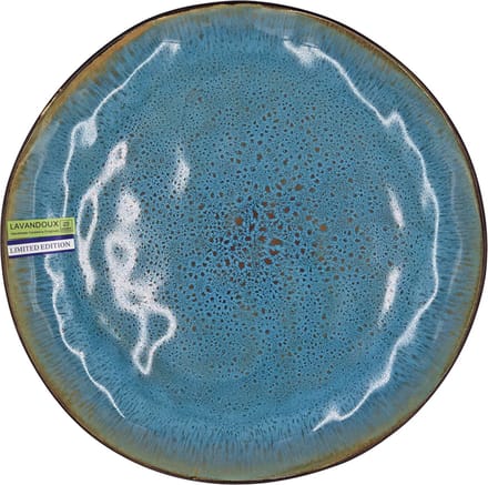Lavandoux - Dinerbord - Reactief Glazuur - Ø 27 cm - Blauw - Set van 4