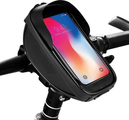 Fiets Stuurtas - Telefoonhouder - Mobielhouder Fiets - Waterdicht - Opbergtas Stuur