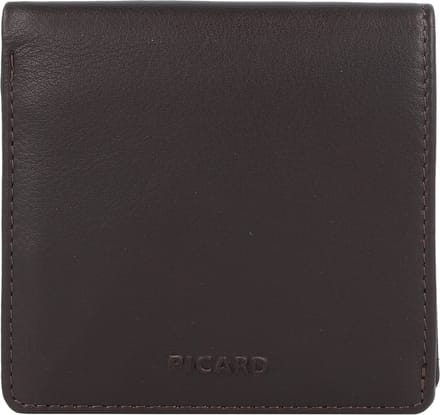 Picard Brooklyn Portemonnee Leer 9.5 cm - Jongens - Horizontaal - cafe