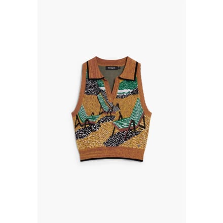 Mouwloze damestrui Desigual Budapest