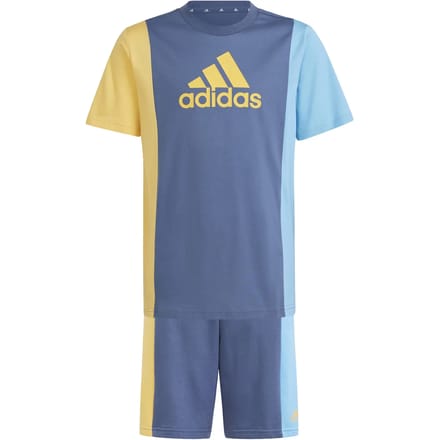 Kinder t-shirt en korte broek set adidas Essentials Colorblock