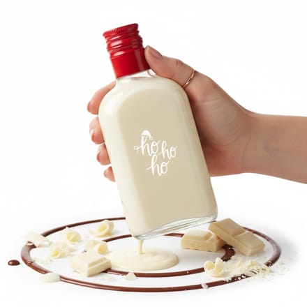 Bimberek - Drinkfles - 200ml - Met Nadruk - Ho ho ho Design