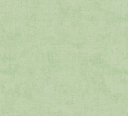 ZACHT GEMELEERD BEHANG | Basic - Groen - A.S. Création Lilly & Luis