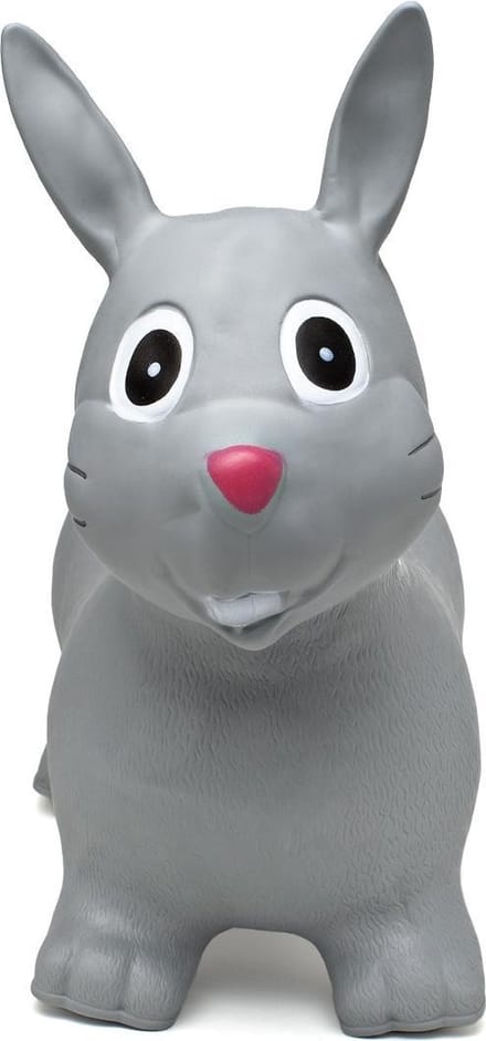 Hippy Skippy Konijn Skippybal - 81 cm - Grijs