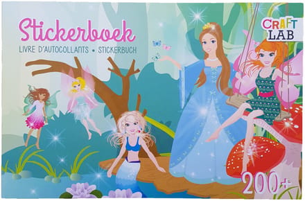 Stickerboek Fairy's met meerdan 200 stickers