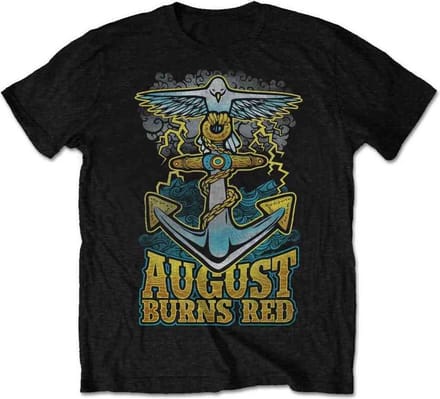 August Burns Red - Dove Anchor Heren T-shirt - S - Zwart