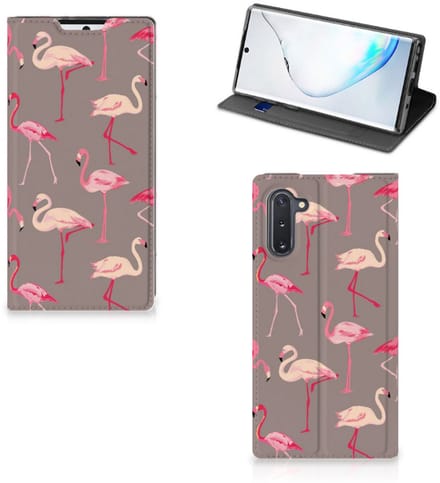 Samsung Galaxy Note 10 Hoesje maken Flamingo