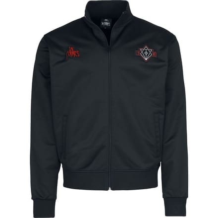 In Flames Soccer Trackjacket Heren Trainingsjas - zwart - S