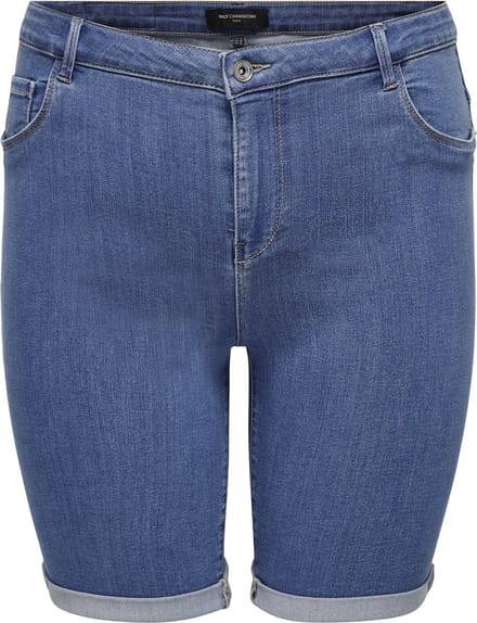 ONLY CARMAKOMA - CARTHUNDER LIFE REG LONG SHORTS DNM NOOS Dames Broek