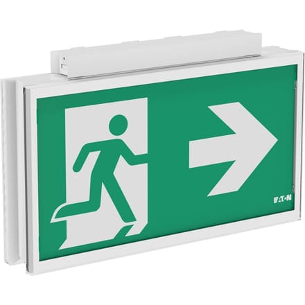 Eaton FlexiTech Dubbele LED Nooduitgangslicht IP65 30m - FT3EC4IUCGL18IP