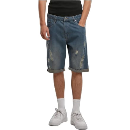 Just Rhyse - Sydney Korte broek - Taille, 32 inch - Blauw