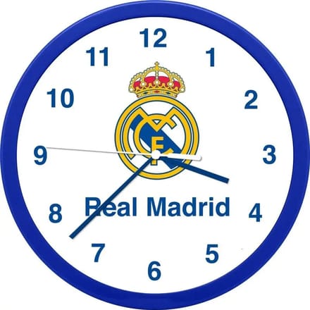 Muurklok Real Madrid 'official item'