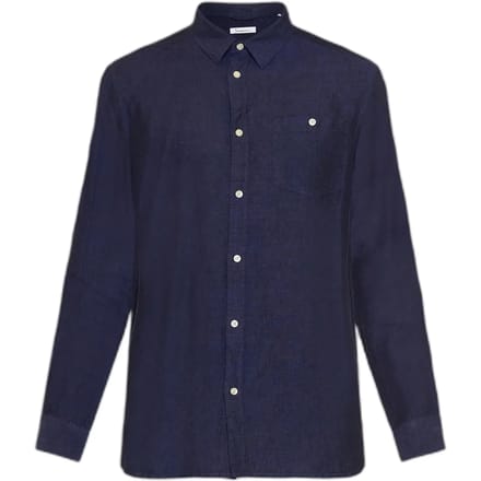 Linnen overhemd met lange mouwen KnowledgeCotton Apparel