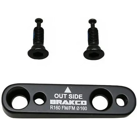 Schijfremadapter voor de weg - remklauw flat mount op frame Brakco Flat Mount