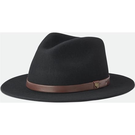 Brixton Hoed Maat M  MESSER FEDORA Zwart -  Unisex