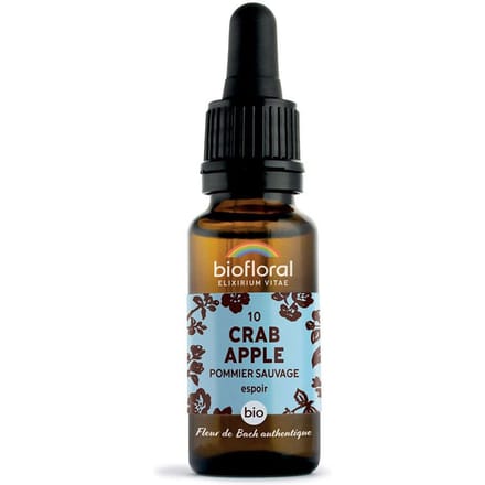 Biofloral- 10 - Crab apple - Appel - Bio - Bio Demeter - 20 ml