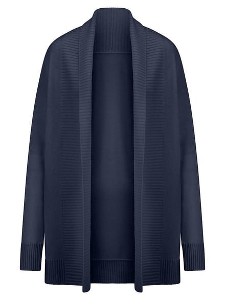 Lang vest Van Peter Hahn blauw