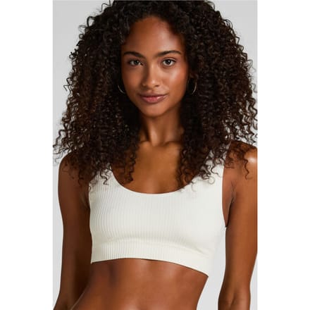 Hunkemöller Dames Lingerie Bralette Scoop Dianne - Wit - maat XS